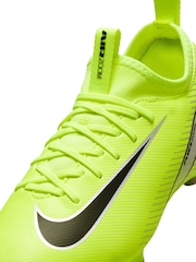 Nike Yellow Kids Mercurial Zoom Vapor 16 Academy Multi Ground Football Boots - Image 8 of 9