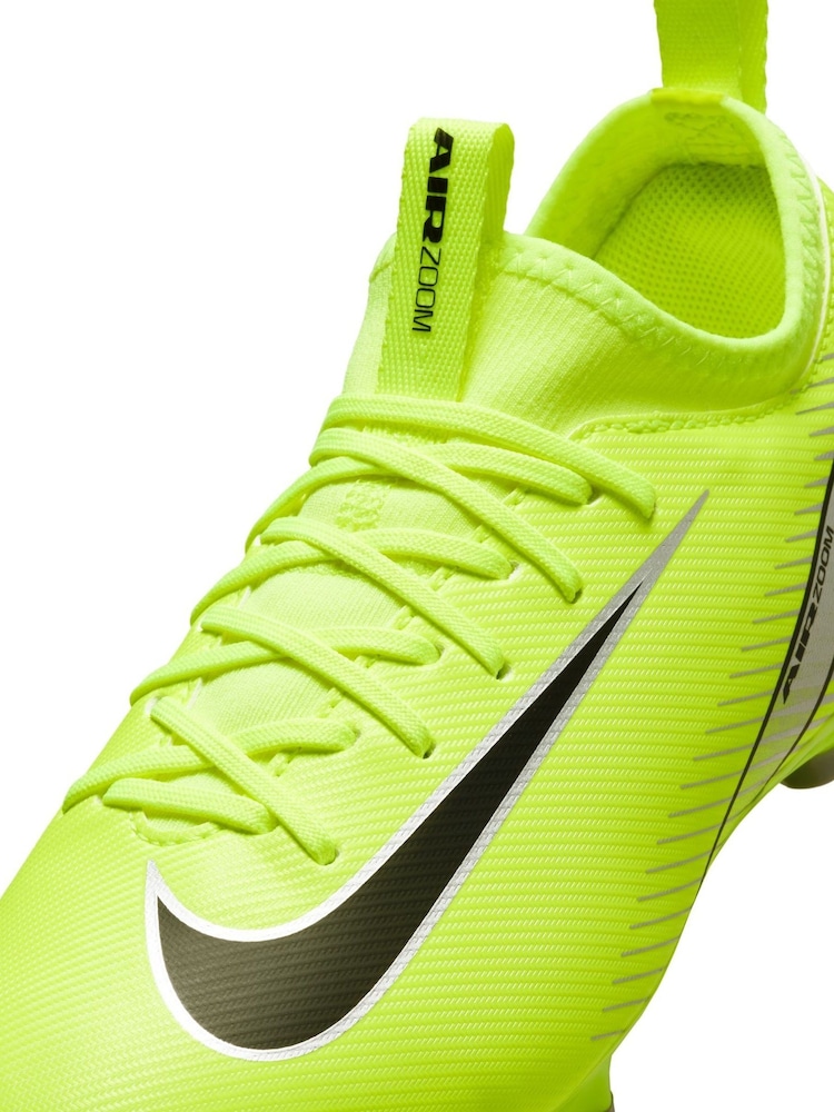 Jaune - Bottes de football Nike Kids Zoom Vapor 16 Academy Multi Ground - Image 8 of 9