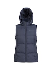 Mountain Warehouse Blue Astral II Womens Water-Resistant Padded Gilet - Image 1 of 5
