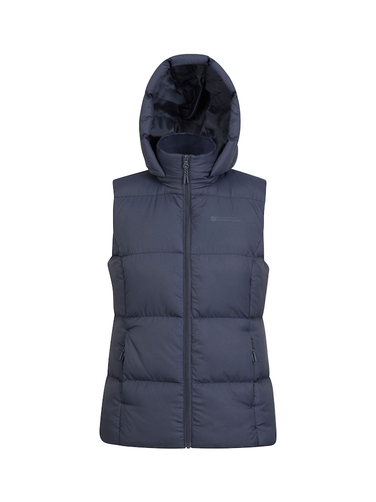 Mountain Warehouse Blue Astral II Womens Water-Resistant Padded Gilet - Image 1 of 5