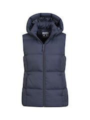 Mountain Warehouse Blue Astral II Womens Water-Resistant Padded Gilet - Image 3 of 5