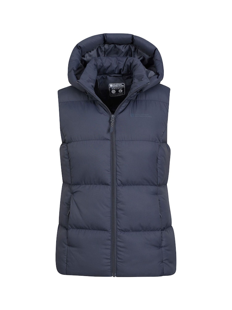 Mountain Warehouse Blue Astral II Womens Water-Resistant Padded Gilet - Image 3 of 5