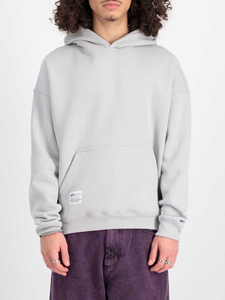 Alpha Industries Logo BP 100% Cotton Hoodie - Image 1 of 5