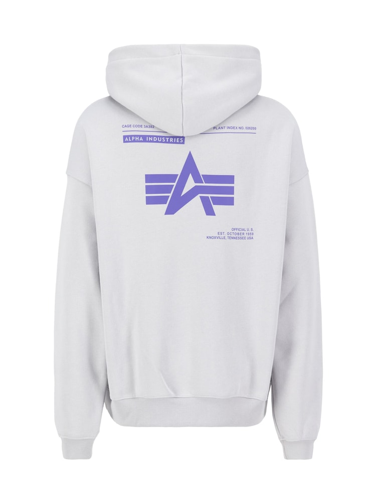 Alpha Industries Logo BP 100% Cotton Hoodie - Image 5 of 5