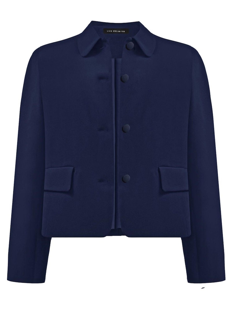 Live Unlimited Blue Curve Short Tailored Jacket - Image 3 of 3