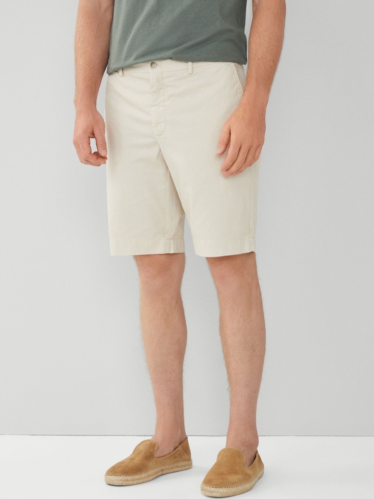 Hackett London Men Brown 100% Cotton Shorts - Image 2 of 5 Hackett London Men Brown 100% Cotton Shorts - Image 2 of 5