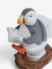 Black/White Puffin Bathroom Ornament - Image 6 of 6