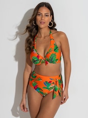 Pour Moi Paradiso Belted High Waisted Tummy Control Bikini Bottoms - صورة 1 من 4