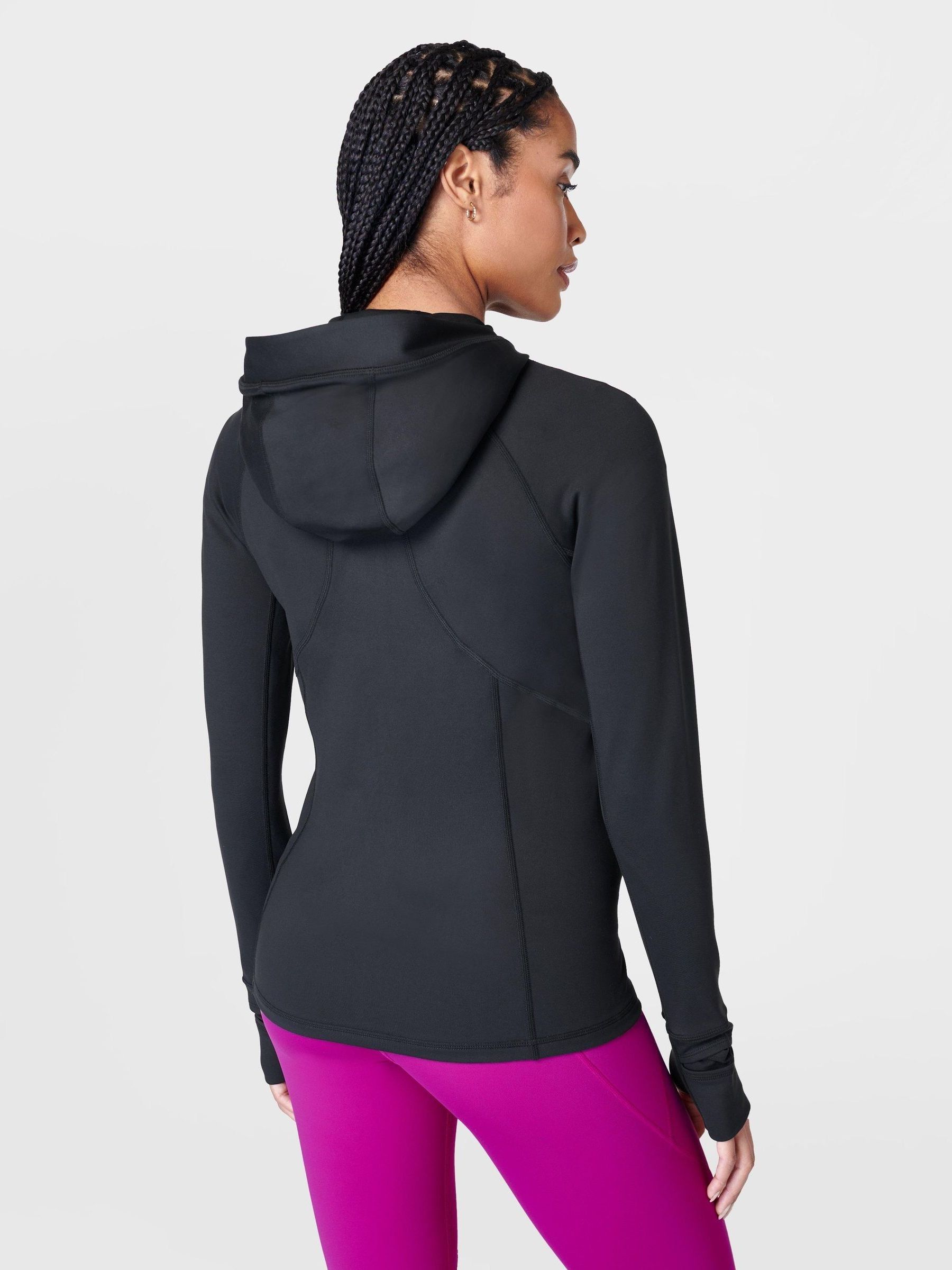 Sweaty betty pleat tech run hoodie on sale