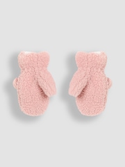 JoJo Maman Bébé Mouse Borg Mittens - Image 2 of 3
