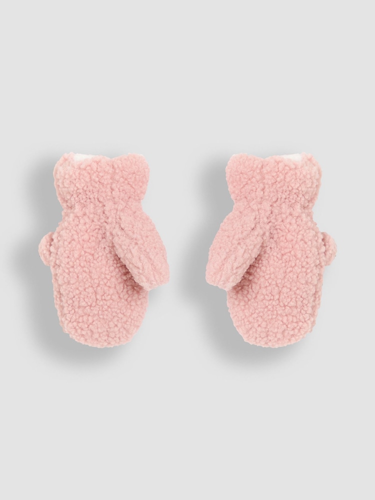 JoJo Maman Bébé Mouse Borg Mittens - Image 2 of 3