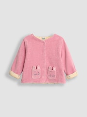 JoJo Maman Bébé Natural 3-Piece Floral Body & Jacket Set - Image 3 of 9