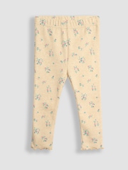 JoJo Maman Bébé Natural 3-Piece Floral Body & Jacket Set - Image 8 of 9