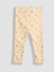 JoJo Maman Bébé Natural 3-Piece Floral Body & Jacket Set - Image 9 of 9