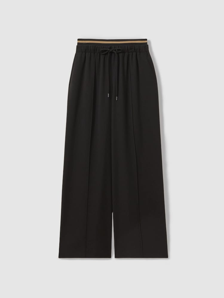 Reiss Fleur Hose mit weitem Bein und Bunddetail - Bild 2 von 6 Reiss Fleur Hose mit weitem Bein und Bunddetail - Bild 2 von 6