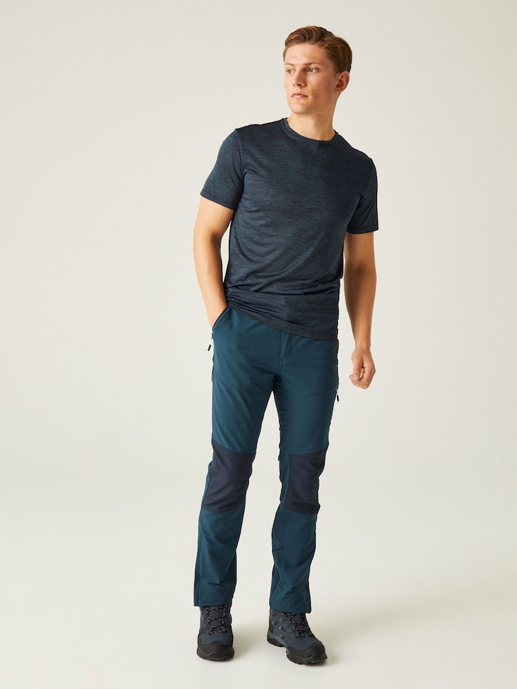 Regatta Blue Questra V Stretch Walking Trousers - Image 1 of 7