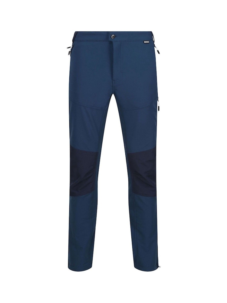 Bleu - Pantalon de marche Regatta Questra V stretch - Image 6 of 7
