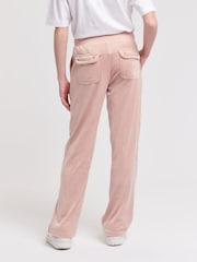 Juicy Couture Baby Pink Tonal Wide Leg Joggers - Image 3 of 7