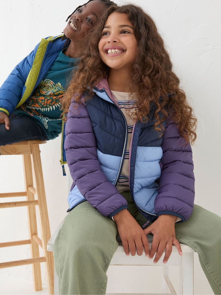 FatFace Poppy Purple Padded Jacket - Image 1 of 7