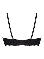 Hunkemöller Marine Padded Underwired Black Bra - Image 5 of 5