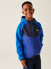 Regatta Blue Dark Kielder Hybrid VIII Stretch Hooded Jacket - Image 4 of 9