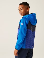 Regatta Blue Dark Kielder Hybrid VIII Stretch Hooded Jacket - Image 5 of 9