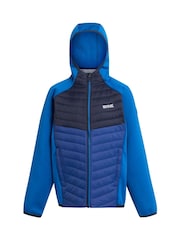 Regatta Blue Dark Kielder Hybrid VIII Stretch Hooded Jacket - Image 7 of 9