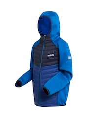Regatta Blue Dark Kielder Hybrid VIII Stretch Hooded Jacket - Image 9 of 9