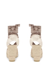 Jones Bootmaker Rosabelle Lace Detail Espadrilles - Image 4 of 5