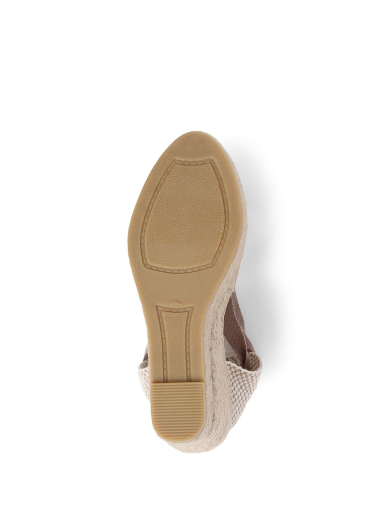 Jones Bootmaker Rosabelle Lace Detail Espadrilles - Image 5 of 5 Jones Bootmaker Rosabelle Lace Detail Espadrilles - Image 5 of 5