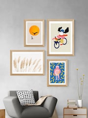 East End Prints Oak Pampas by Sisi and Seb Framed Art Print - Image 3 of 3