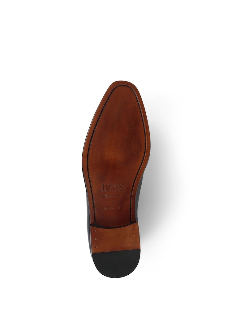 črna - Jones Bootmaker Caspian Wholecut Oxford usnjeni čevlji - Slika 6 iz 6 črna - Jones Bootmaker Caspian Wholecut Oxford usnjeni čevlji - Slika 6 iz 6