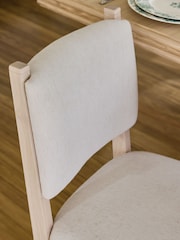 Laura Ashley Set of 2 Bulford Natural Swanton Dining Chairs - Image 3 of 8