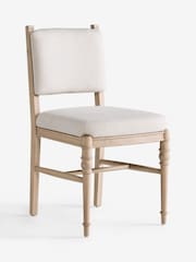 Laura Ashley Set of 2 Bulford Natural Swanton Dining Chairs - Image 5 of 8