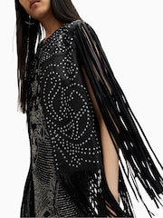 AllSaints Black Elias Gilet - Image 9 of 10