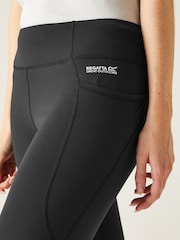 Regatta Black Holeen Pro Compression Leggings - Image 4 of 7