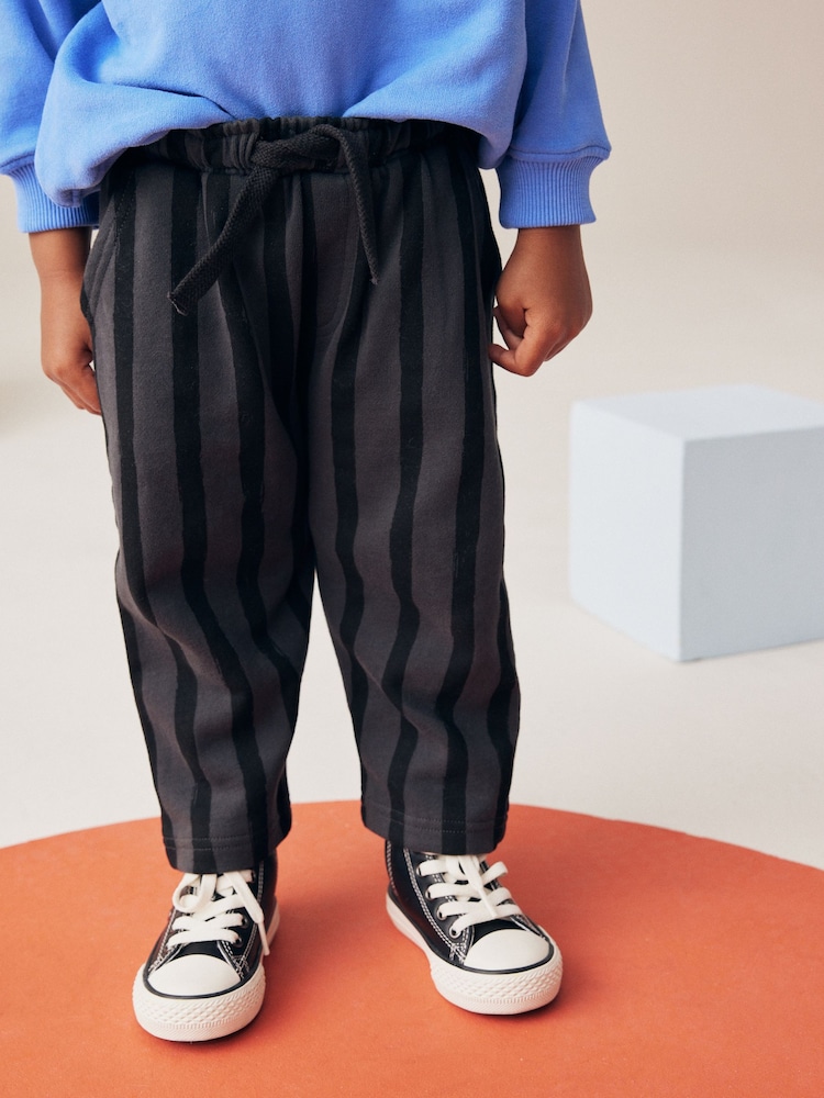 Blue/Grey Sweatshirt And Stripe Joggers Set (3mths-7yrs) - Image 5 of 5