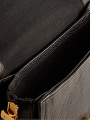 Ted Baker Black Lock Detail Imielly Baguette Shoulder Bag - Image 5 of 5