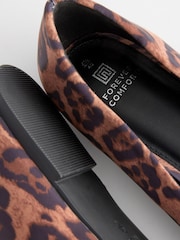 Leopard Forever Comfort® Point Jewel Ballerina Shoes - Image 8 of 9