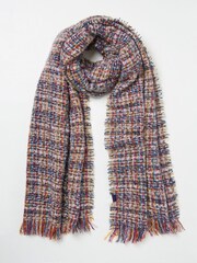 FatFace Pippa Multi Check Scarf - Image 1 of 2