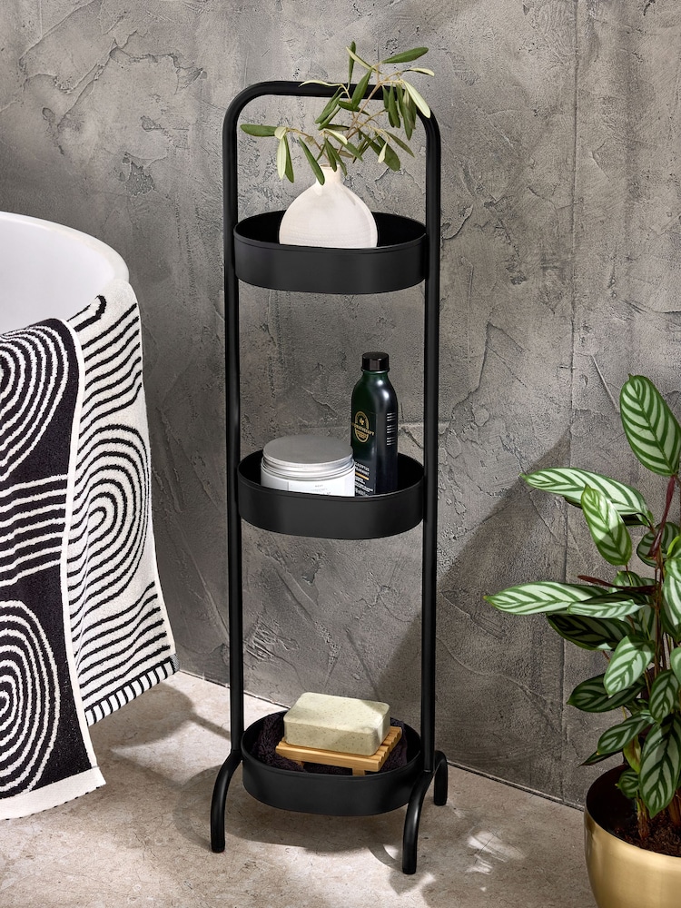 Black Metal Storage Caddy - Image 1 of 3