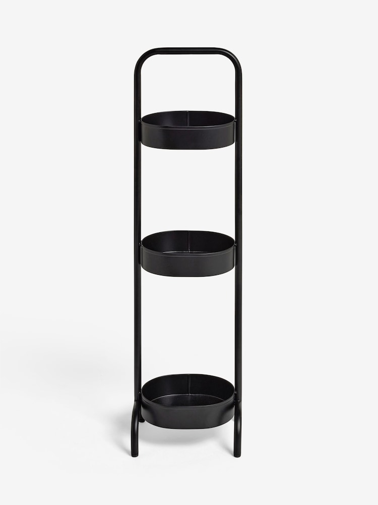 Black Metal Storage Caddy - Image 3 of 3