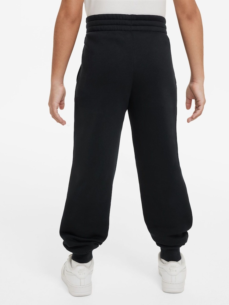 Nike Black/Gold Club Fleece Joggers - Image 2 of 3