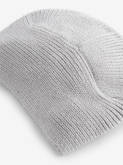 Grey Baby Knitted Bow 100% Cotton Turban Hat (0mths-3yrs) - Image 7 of 7