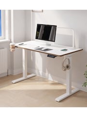 Koble White Gino Smart Desk - Image 1 of 6