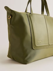 Ted Baker Green Voyena Small Tote Bag - Image 5 of 6