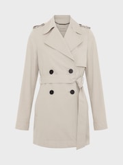 Hobbs Grey Norma Trench Coat - Image 4 of 4