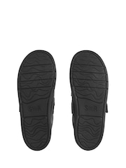 Start-Rite Spider Web Black Leather Double Rip Tape School Shoes - Image 5 of 5