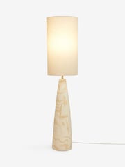 MADE.COM Cream Vince Ceramic Floor Lamp - Image 6 of 6