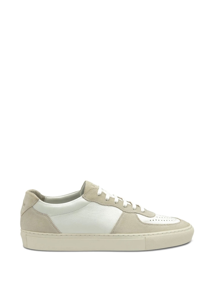 Loake Rush White Trainers - Image 2 of 4 Loake Rush White Trainers - Image 2 of 4